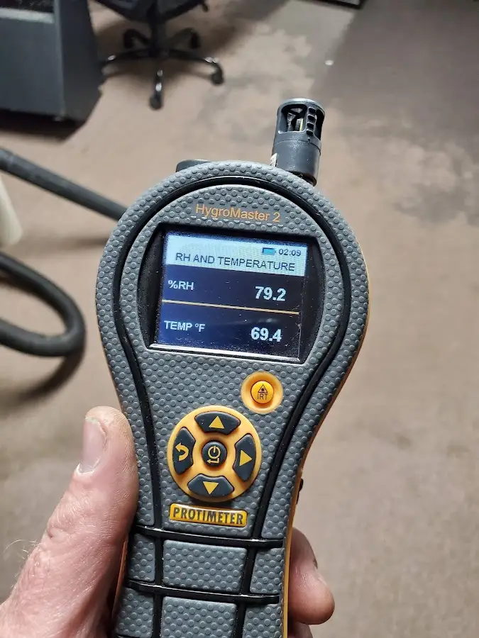 Moisture meter humidity assessment for Mold Remediation & Removal in Ville Platte